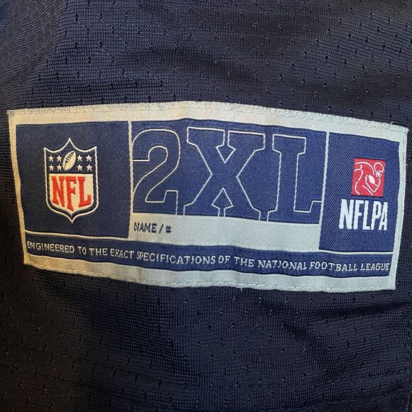 Mitch Trubisky Chicago Bears NFL Pro Line NFLPA Navy Jersey Men’s 2XL - Picture 4 of 8